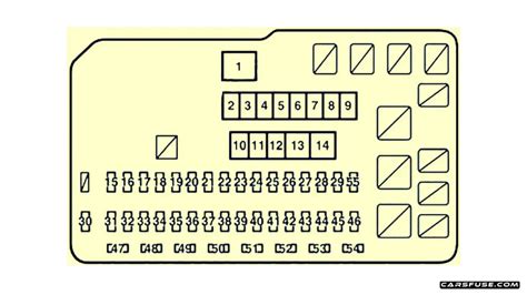 2015 lexus rx 450h electrical-fuse housing relay box|Lexus al10 fuse box diagram.